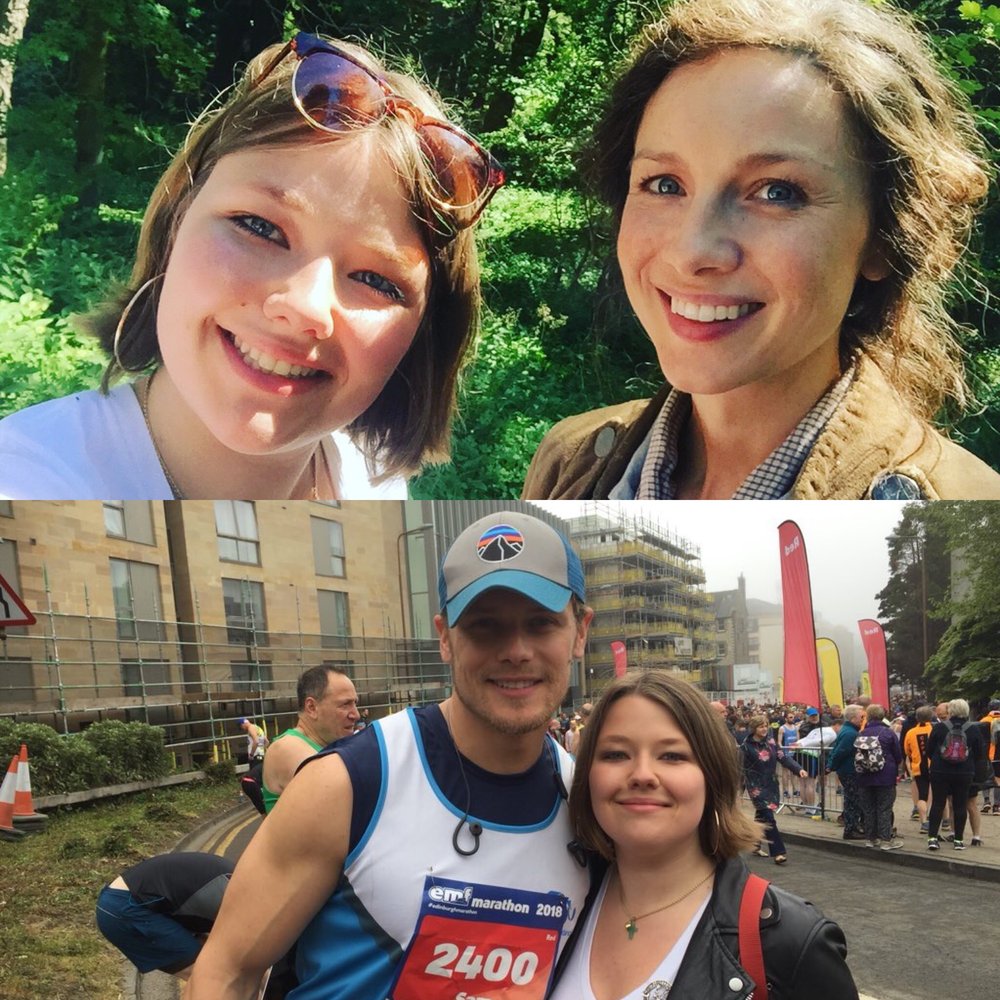 Rencontre avec Sam Heughan et Caitriona Balfe, 2018