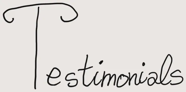 Testimonials from online English students